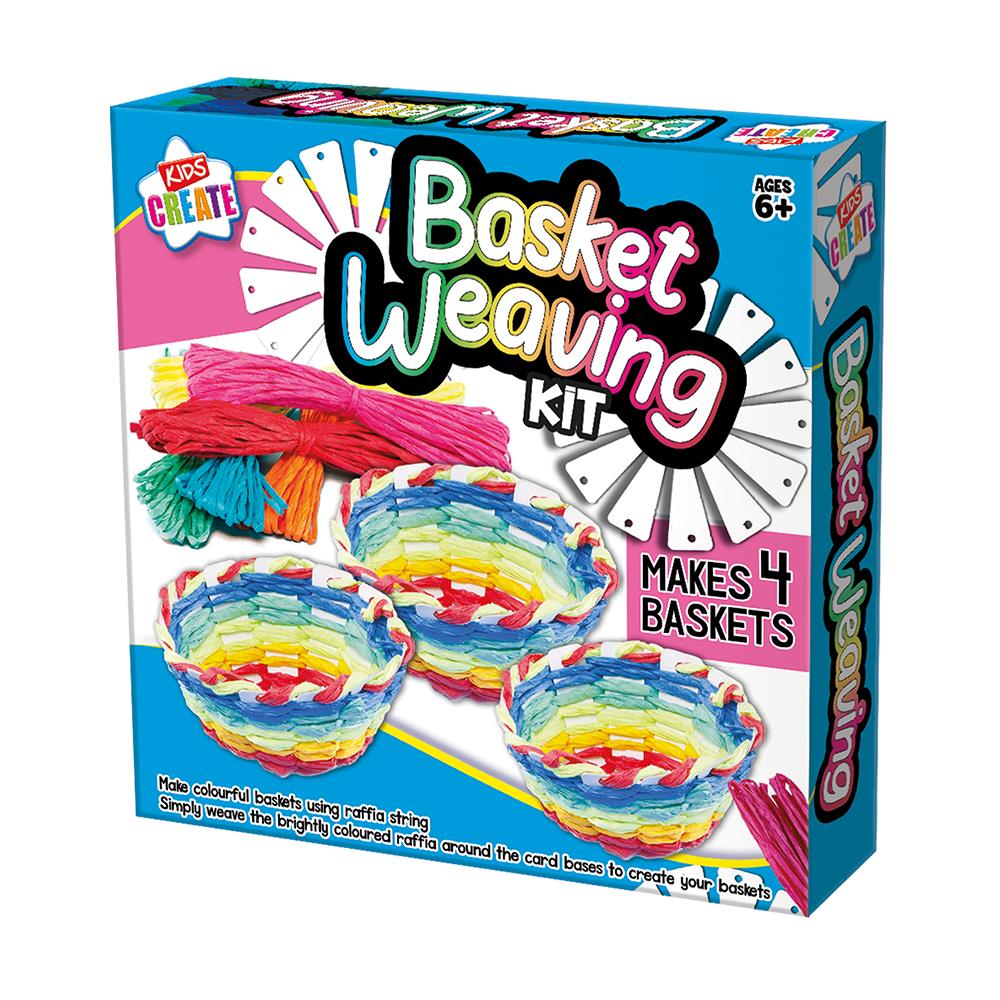 KIDS CREATE BASKET WEAVING KIT. BWVE \\\KD27347