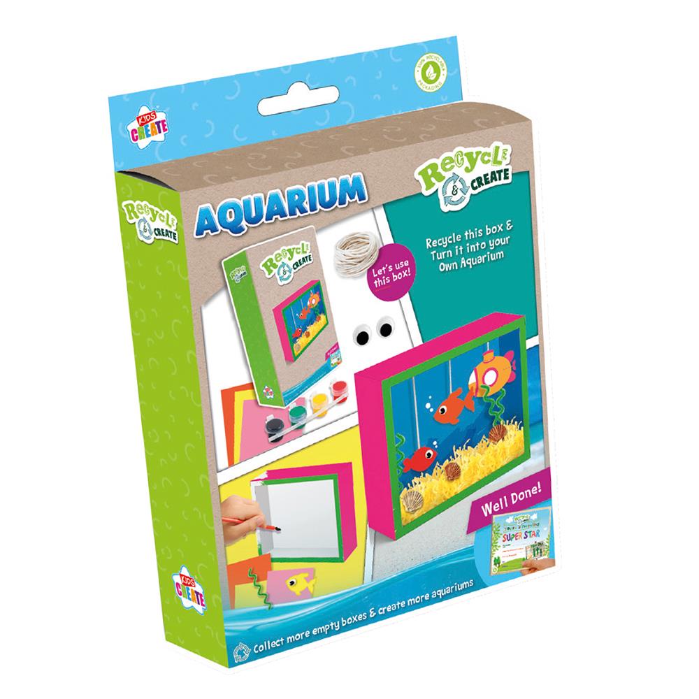 RECYCLE CREATE MAKE YOUR OWN AQUARIUM. RBAQ \\\KD27353