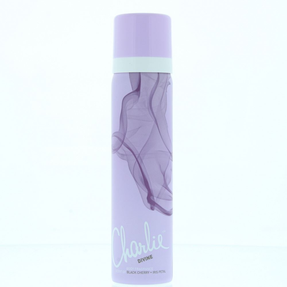PACK OF 6 CHARLIE BODY SPRAY 75ML - DIVINE. CBSD \\\KD27361