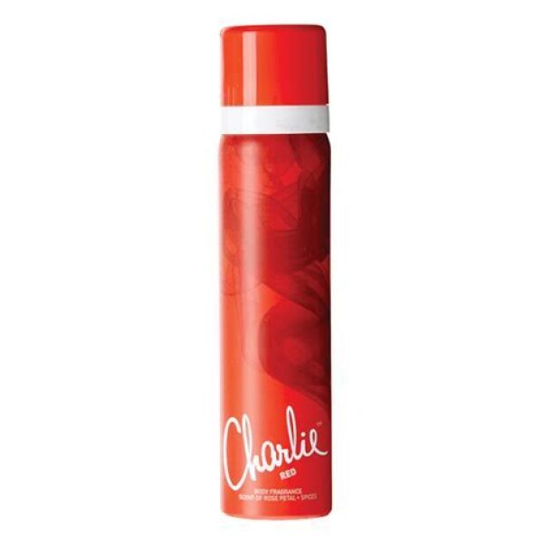PACK OF 6 CHARLIE BODY SPRAY 75ML - RED. CBSR \\\KD27364