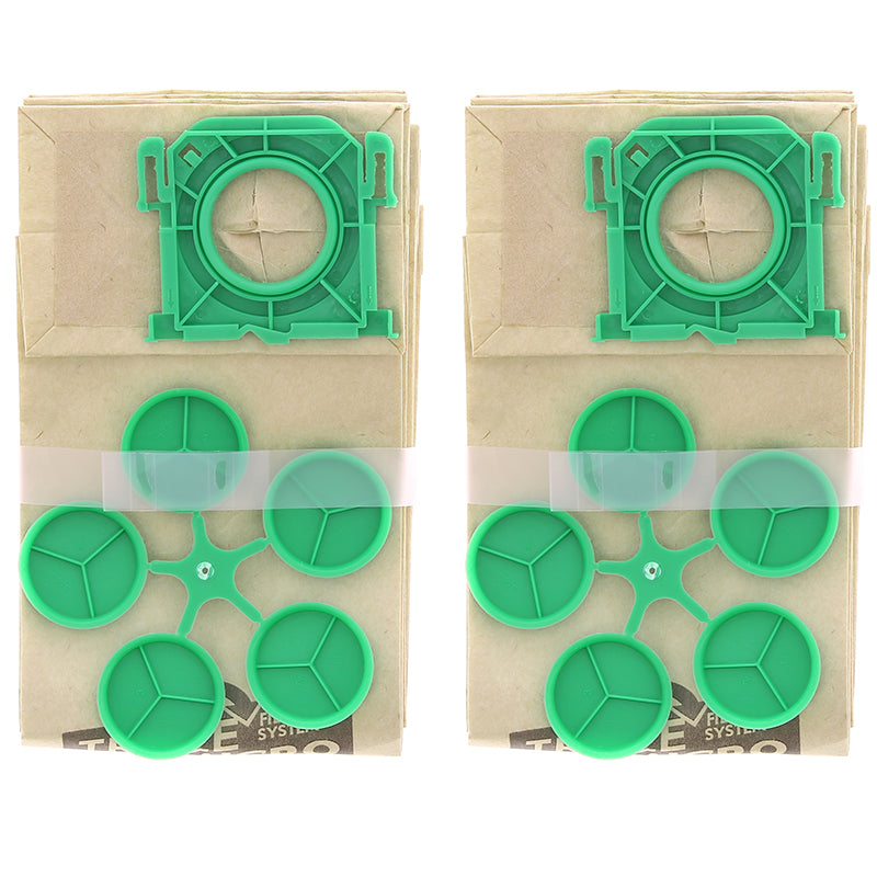 QUALTEX SEBO VACUUM CLEANER PAPER BAGS WITH PLASTIC COLLAR 10/PK. QUASDB249 \\\KD27386