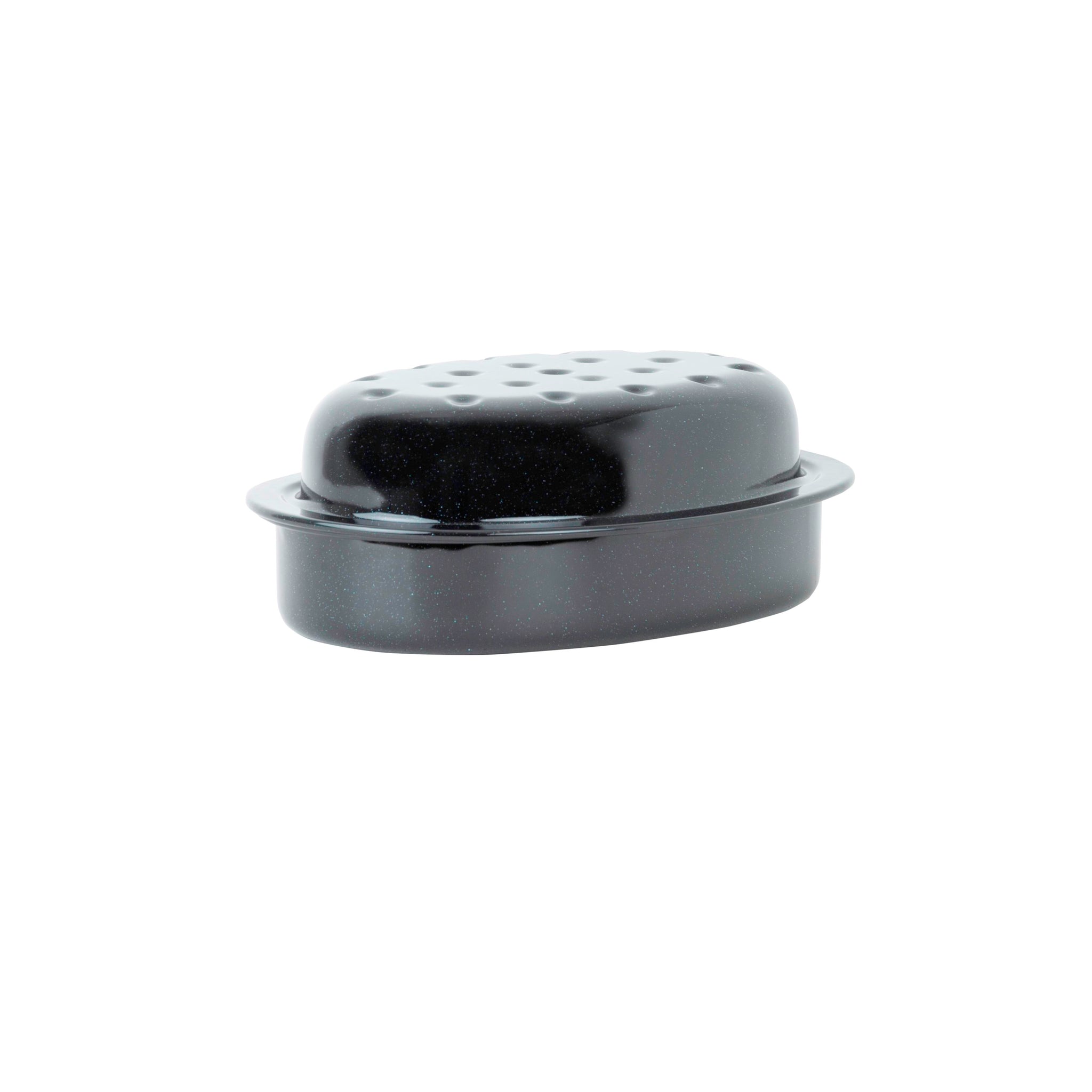 WHAM ENAMEL 0.6MM BLACK OVAL ROASTER. WHAM54271 \\\KD27402