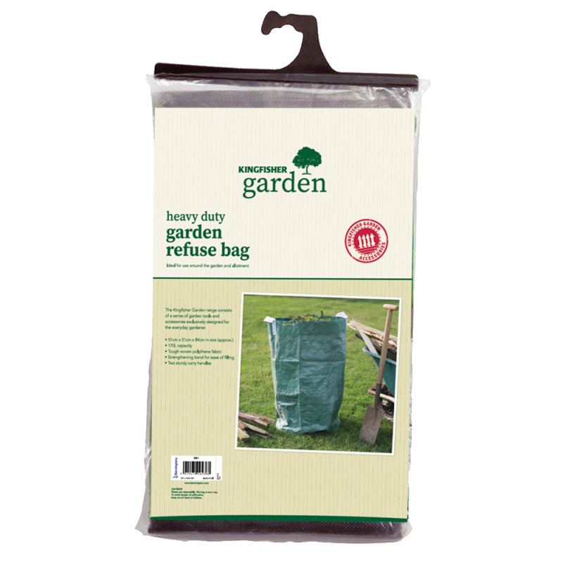 KINGFISHER HEAVY DUTY GARDEN LARGE REFUSE BAG. GB1 \\\KD27421
