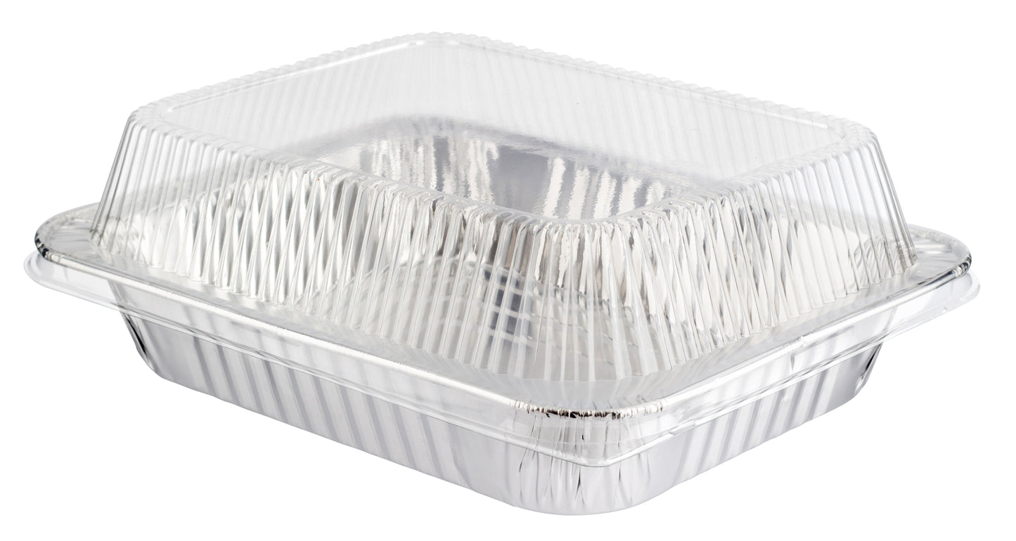 FOUR SEASONS SERVING FOIL DISH WITH LID 336MM X 271MM X 65MM (DEEP). Z60003 \\\KD27429