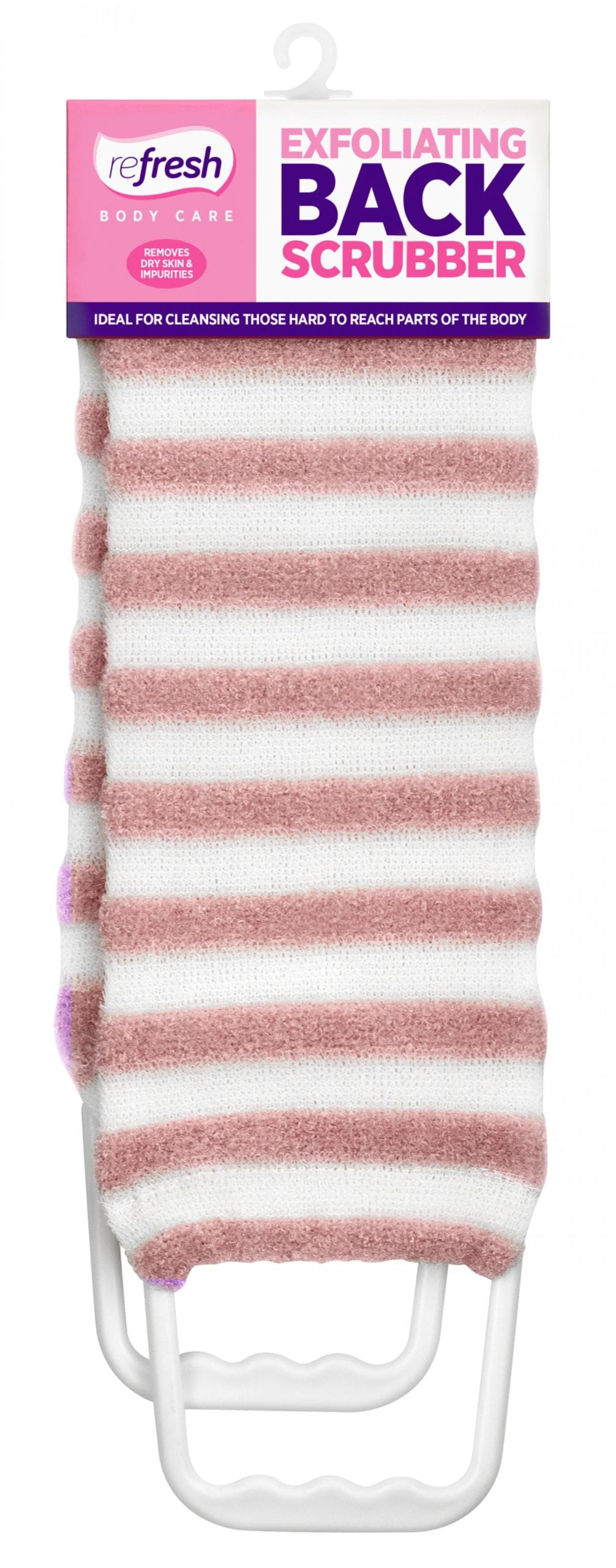 REFRESH EXFOLIATING BACK SCRUBBER MITT BELT WITH. Z62044 \\\KD27438