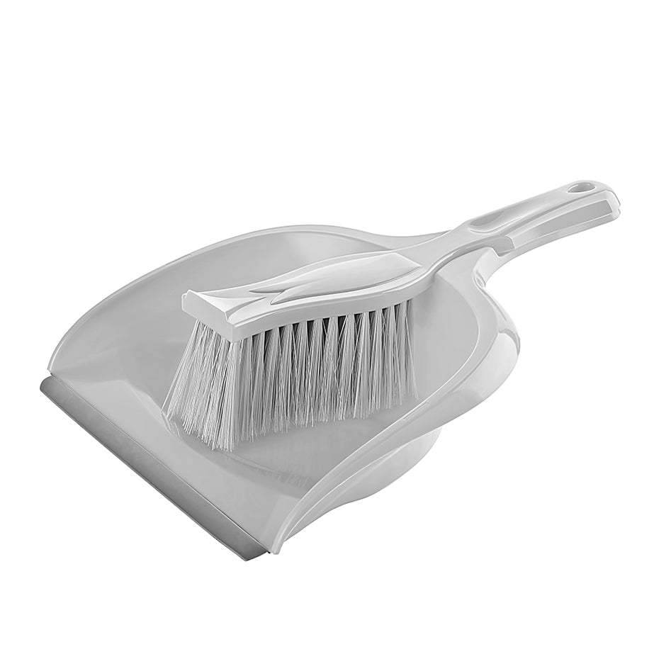 TITIZ ASSORTED COLOUR DUST PAN AND BRUSH SET. TP221 \\\KD27441