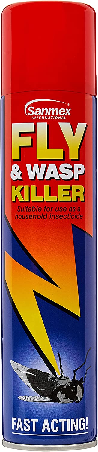 SANMEX FLY & WASP KILLER SPRAY 300ML. KIL-10094A \\\KD27465