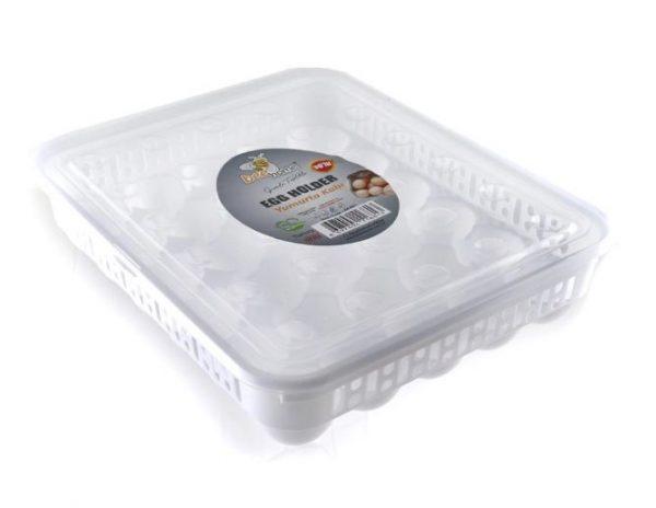 BEE HOME PLASTIC EGG HOLDER CONTAINER BOX 30 GRID. AK681 \\\KD27494