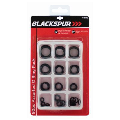 BLACKSPUR ASSORTED O RING 50/PK. OR200 \\\KD27505