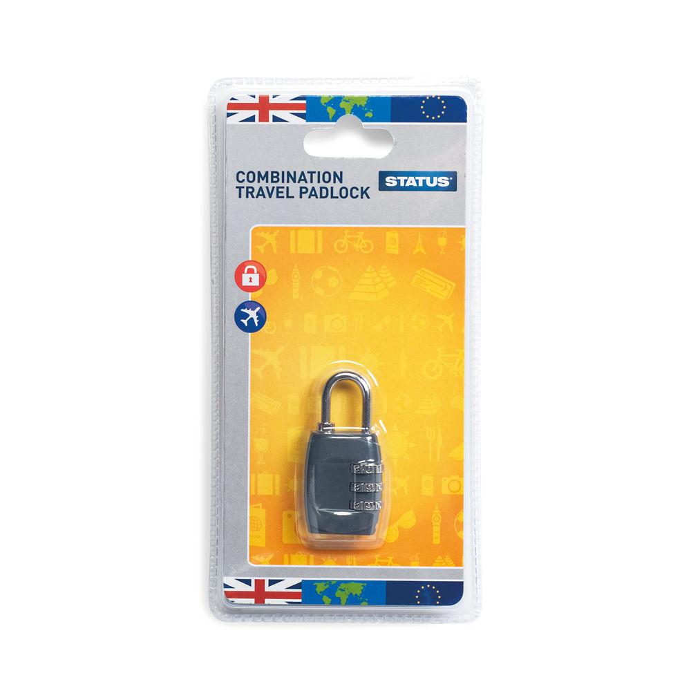 STATUS TRAVEL COMBINATION PADLOCK. SCPLOCK1PK5 \\\KD27527