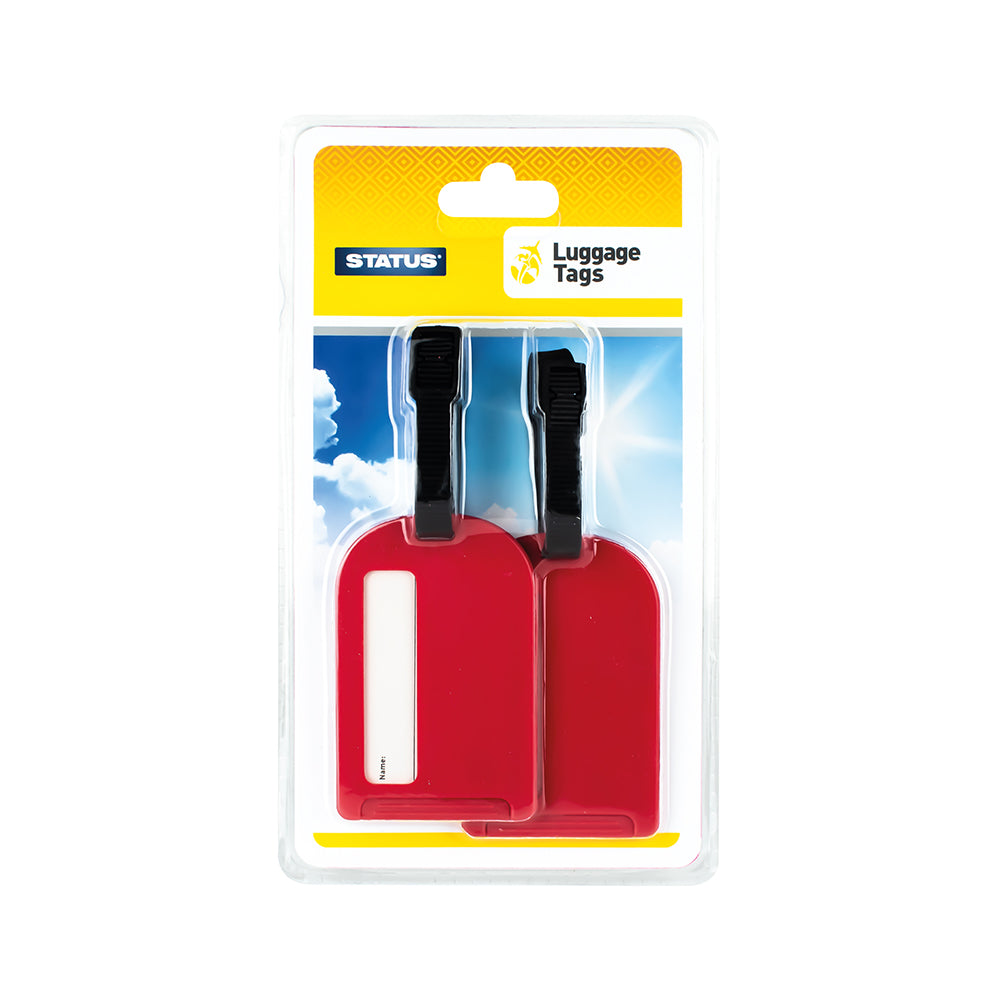 STATUS TRAVEL LUGGAGE TAGS 2/PK. SLUGGAGETAG2PK10 \\\KD27529