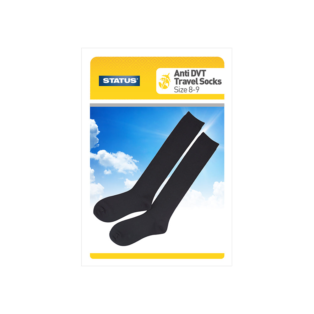 STATUS TRAVEL DVT / COMPRESSION SOCKS. STRAVELSOC1PKB10 \\\KD27531