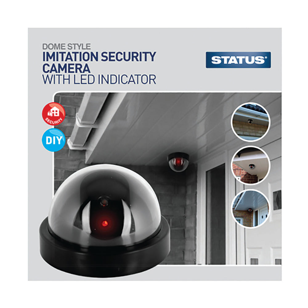 STATUS LED DUMMY SECURITY CAMERA WITH LED INDICATOR. SDUMMYCAM1PK2 \\\KD27534