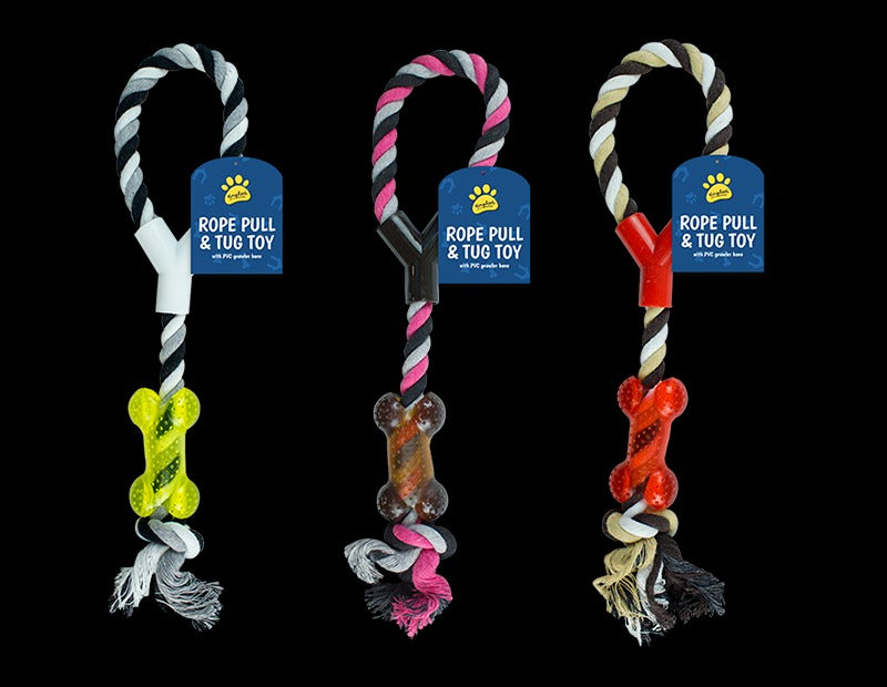 KINGDOM ROPE DOG PULL & TUG TOY. PET0012 \\\KD27552