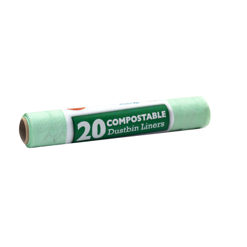 KINGFISHER COMPOSTABLE / BIODEGRADBLE BIN LINERS 10L 20/PK. BIOB10 \\\KD27587