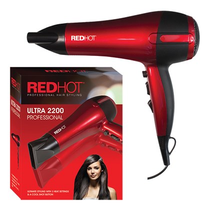 REDHOT ULTRA 2200 PROFESSIONAL HAIR DRYER. BML37060 \\\KD27610