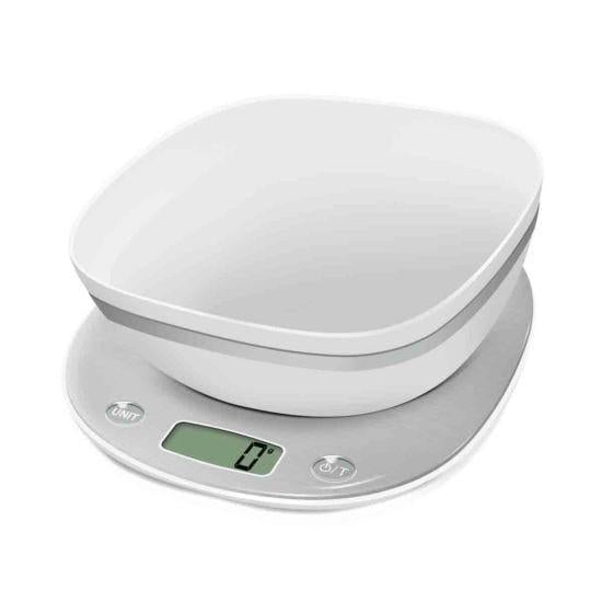 TERRAILLON MACARON KITCHEN SCALE 5KG WITH STAINLESS STEEL KITCHN BOWL. 14506T \\\KD27619