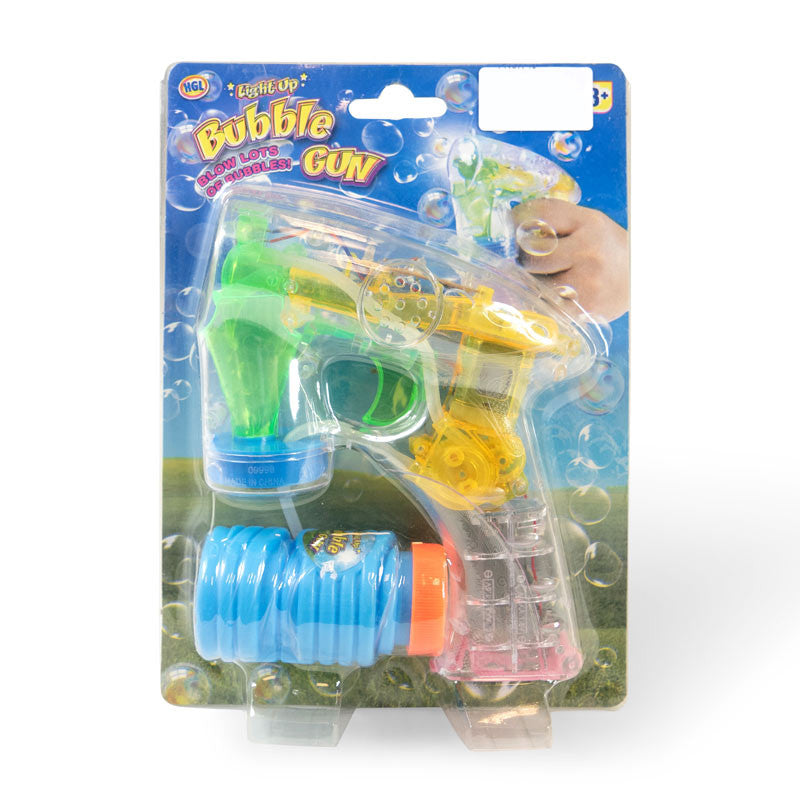 HGL LIGHT UP BUBBLE GUN TOY. SV1439 \\\KD27644
