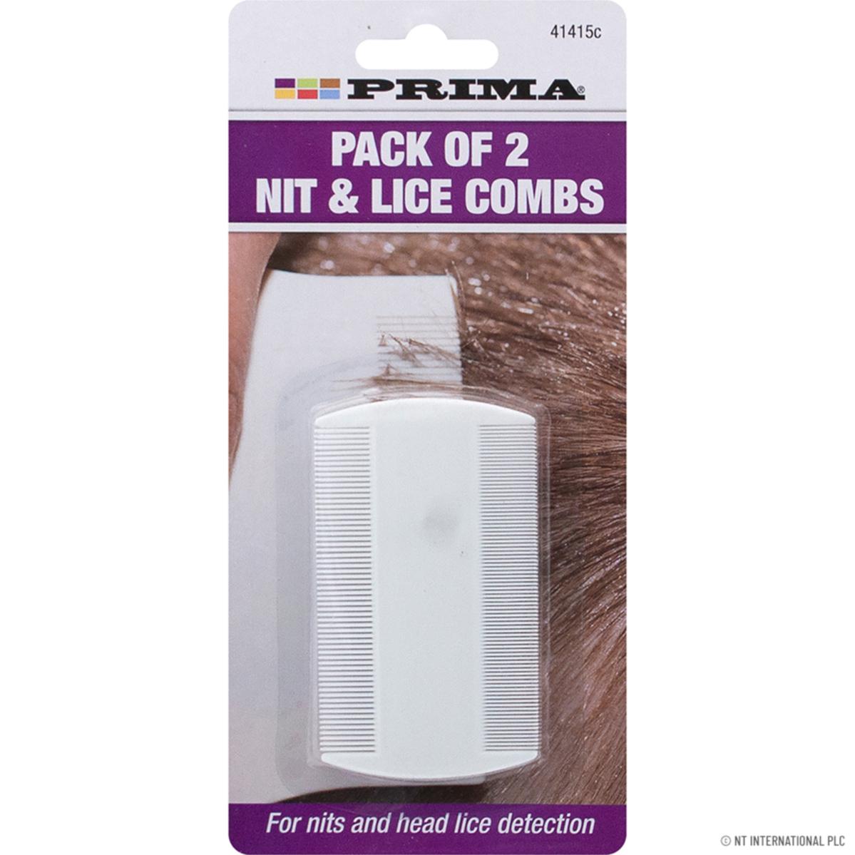 PRIMA NIT & LICE COMBS 2/PK. 41415C \\\KD27678