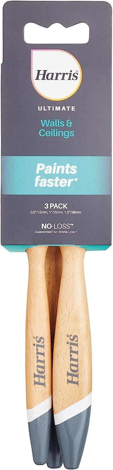 HARRIS ULTIMATE WALLS & CEILINGS NO LOSS PAINT BRUSH 3/PK. 103011012 \\\KD27739