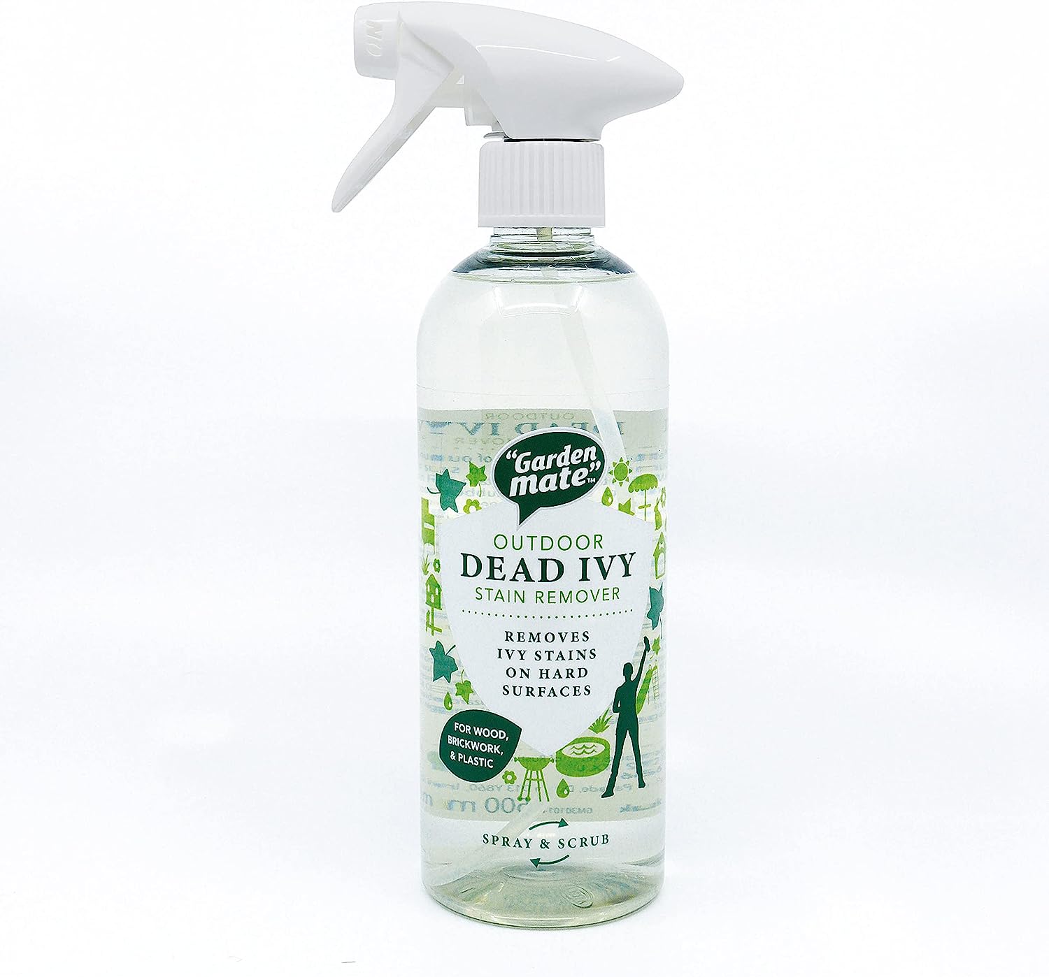 GARDEN MATE OUTDOOR DEAD IVY STAIN REMOVER SPRAY 500ML. GM30101-R \\\KD27742