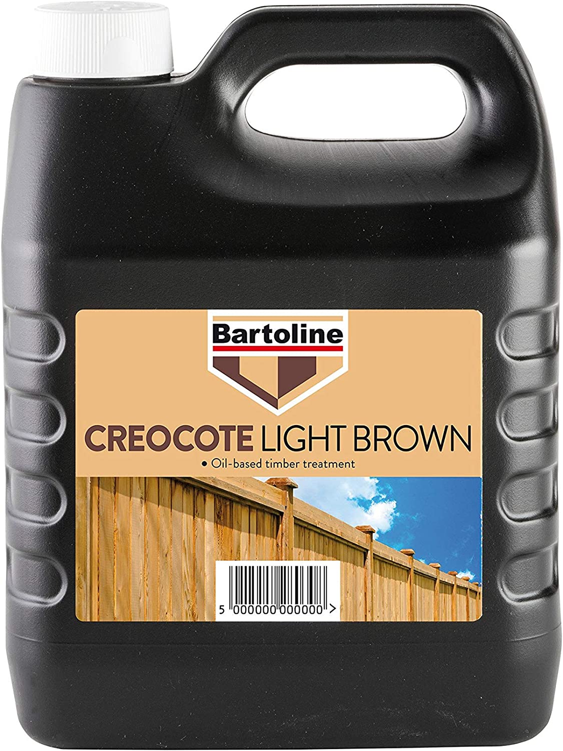 BARTOLINE CREOCOTE TIMBER TREATMENT 4L - LIGHT BROWN. 82304570 \\\KD27749