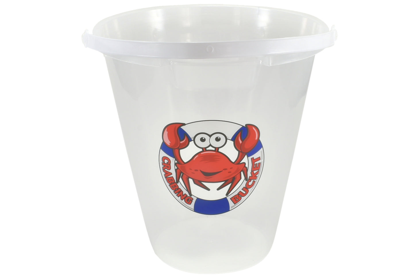 CLEAR CRAB BUCKET 9" / 23CM. TY5537 \\\KD27776
