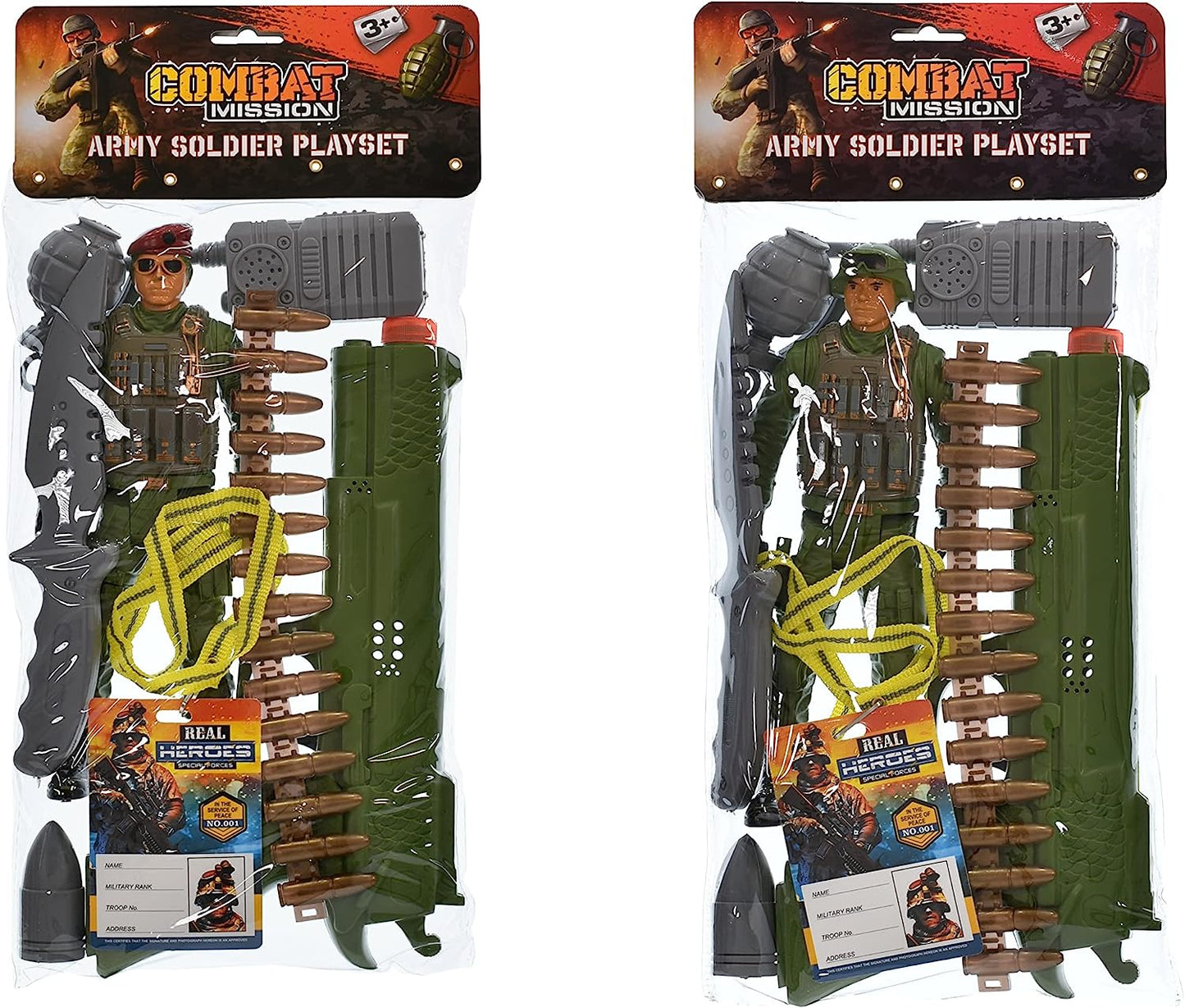 COMBAT MISSION ARMY SOLDIER PLAYSET. TY5316 \\\KD27781