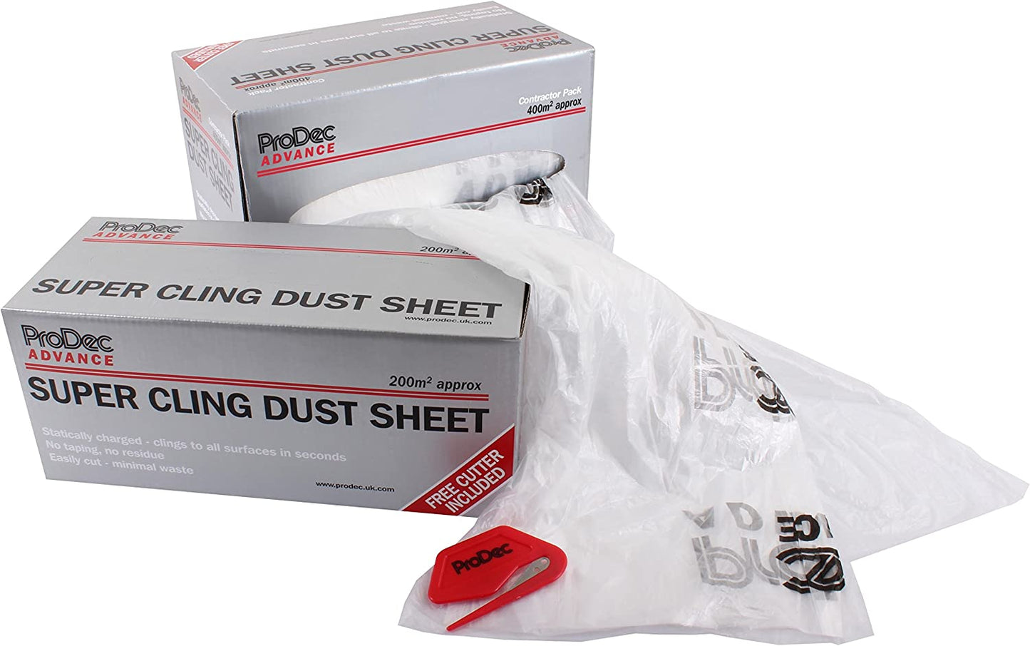 PRODEC ADVANCE SUPER CLING DUST SHEET 4M X 50M. ADPY003 \\\KD27804