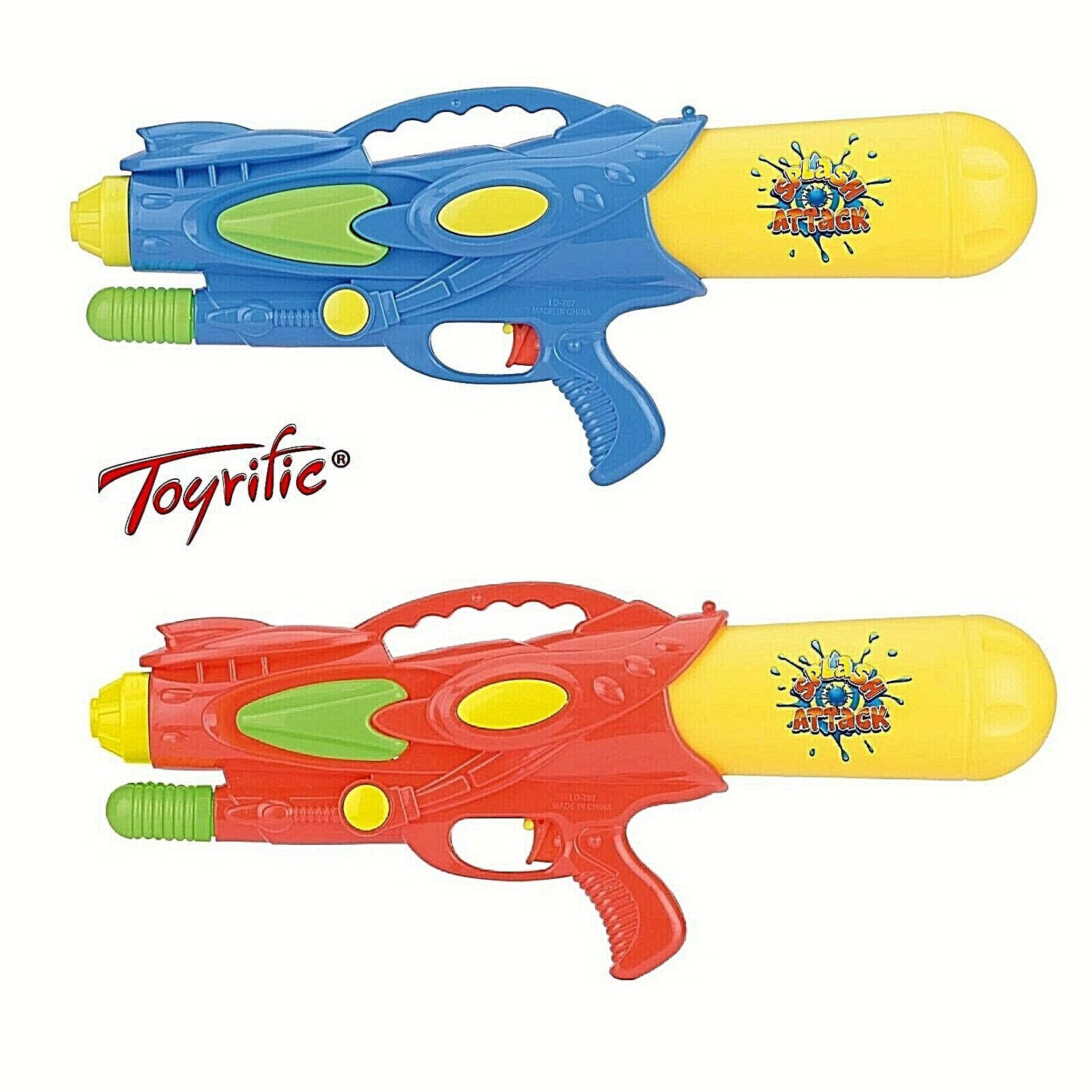 SPLASH ATTACK PUMP ACTION WATER GUN 49CM. TY6074 \\\KD27855