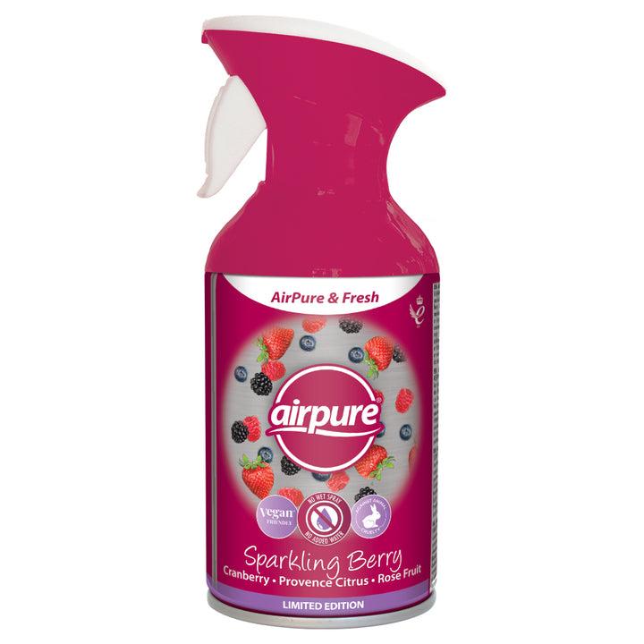 AIRPURE & FRESH AIR FRESHNER SPRAY 250ML - SPARKLING BERRY \\\KD27895