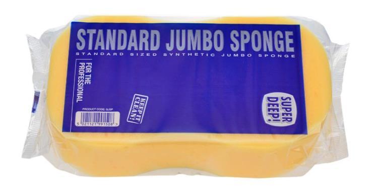 STANDARD JUMBO CAR SPONGE. SJSP \\\KD28109