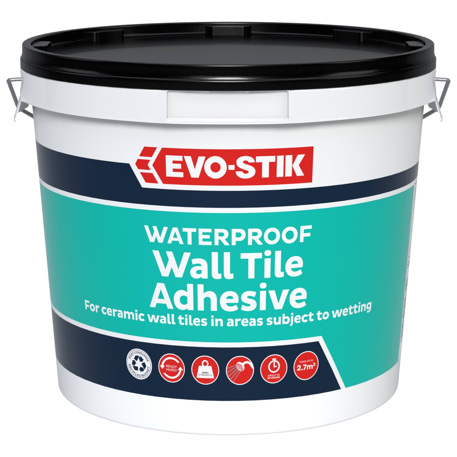 EVO-STIK WATERPROOF CERAMIC WALL TILE ADHESIVE 2.5L. 30812631 1416710 \\\KD28112