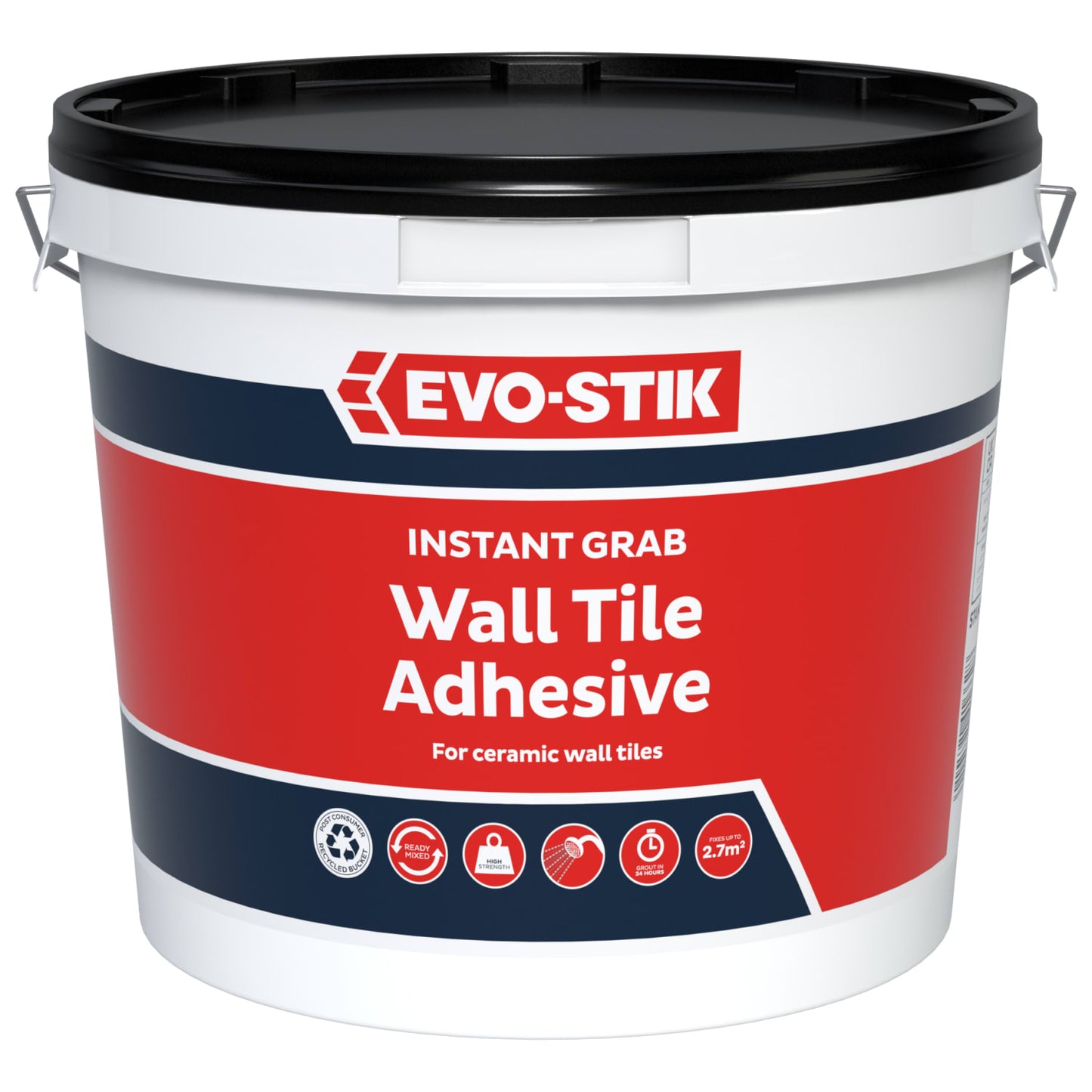 EVO-STIK INSTANT GRAB CERAMIC WALL TILE ADHESIVE 2.5L. 30812627 1416628 \\\KD28113
