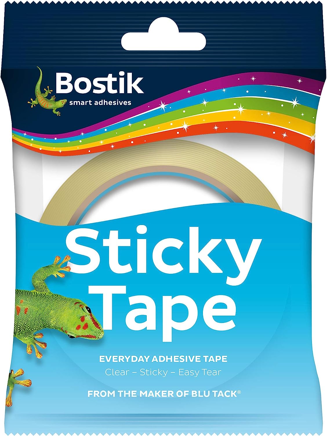 BOSTIK CLEAR STICKY TAPE EASY TEAR 24MM X 50M. 30614974 008359 \\\KD28117