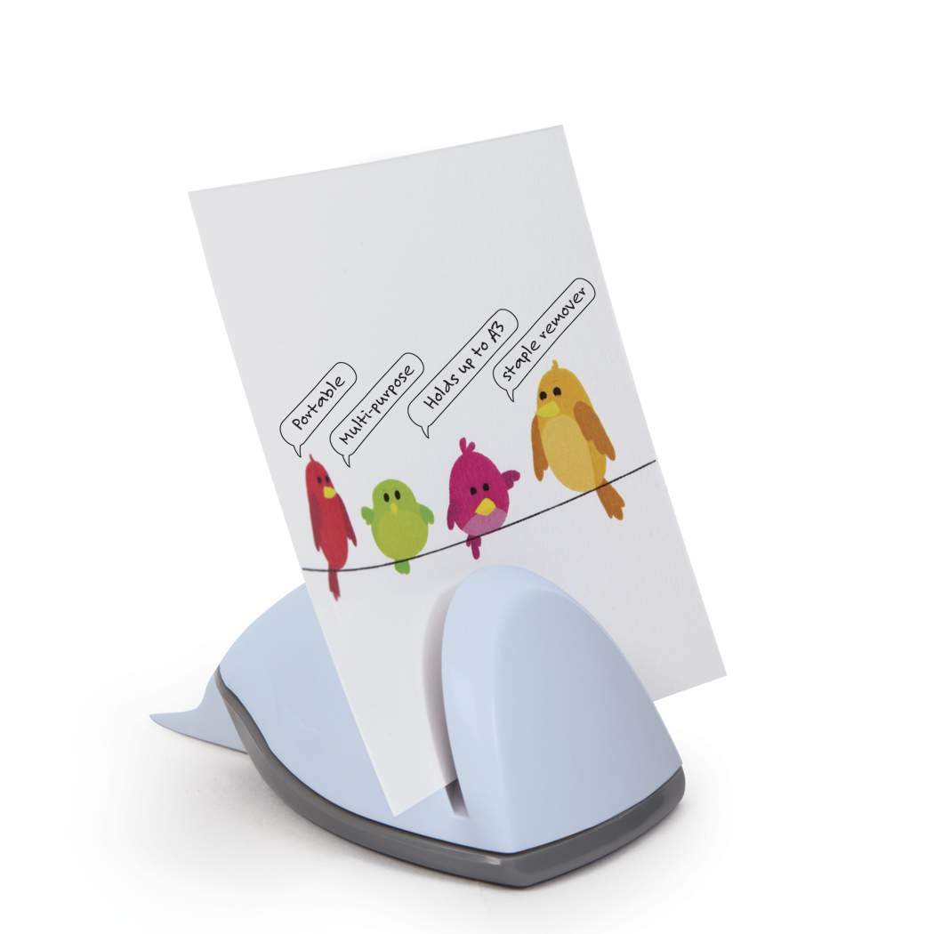 RAPESCO DOCUMENT HOLDER / STAPLE REMOVER - BLUE. ROP1332 \\\KD28174