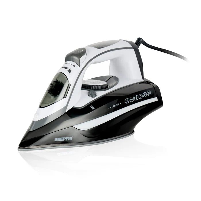 GEEPAS 3000W CERAMIC STEAM IRON. GSI24025 \\\KD28227