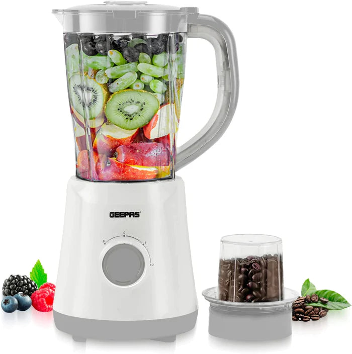 GEEPAS 550W 2 IN 1 FOOD JUG BLENDER GREY. GSB44035UK-GR \\\KD28231