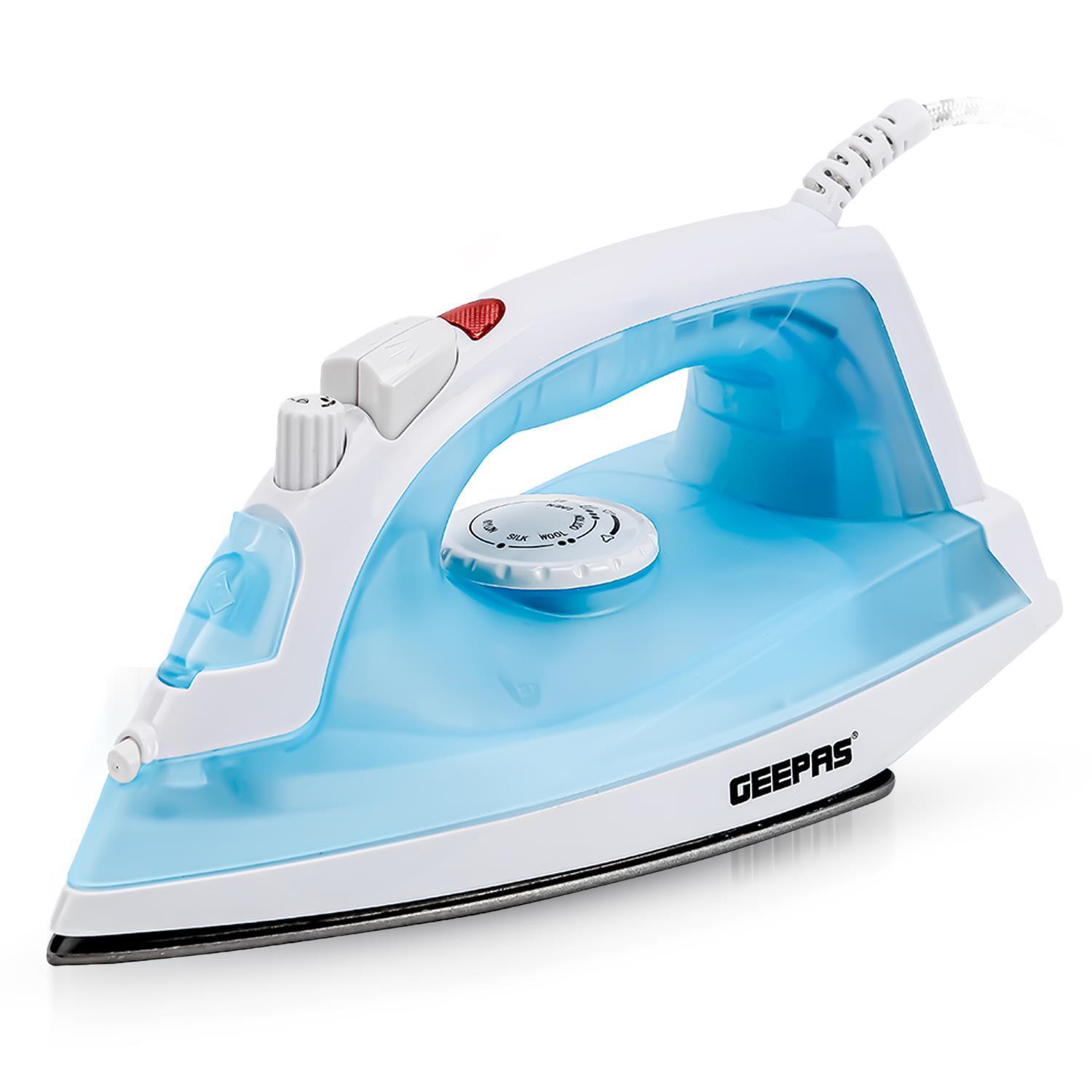 GEEPAS 1600W STEAM DRY IRON BLUE. GSI7783UK-BL \\\KD28236