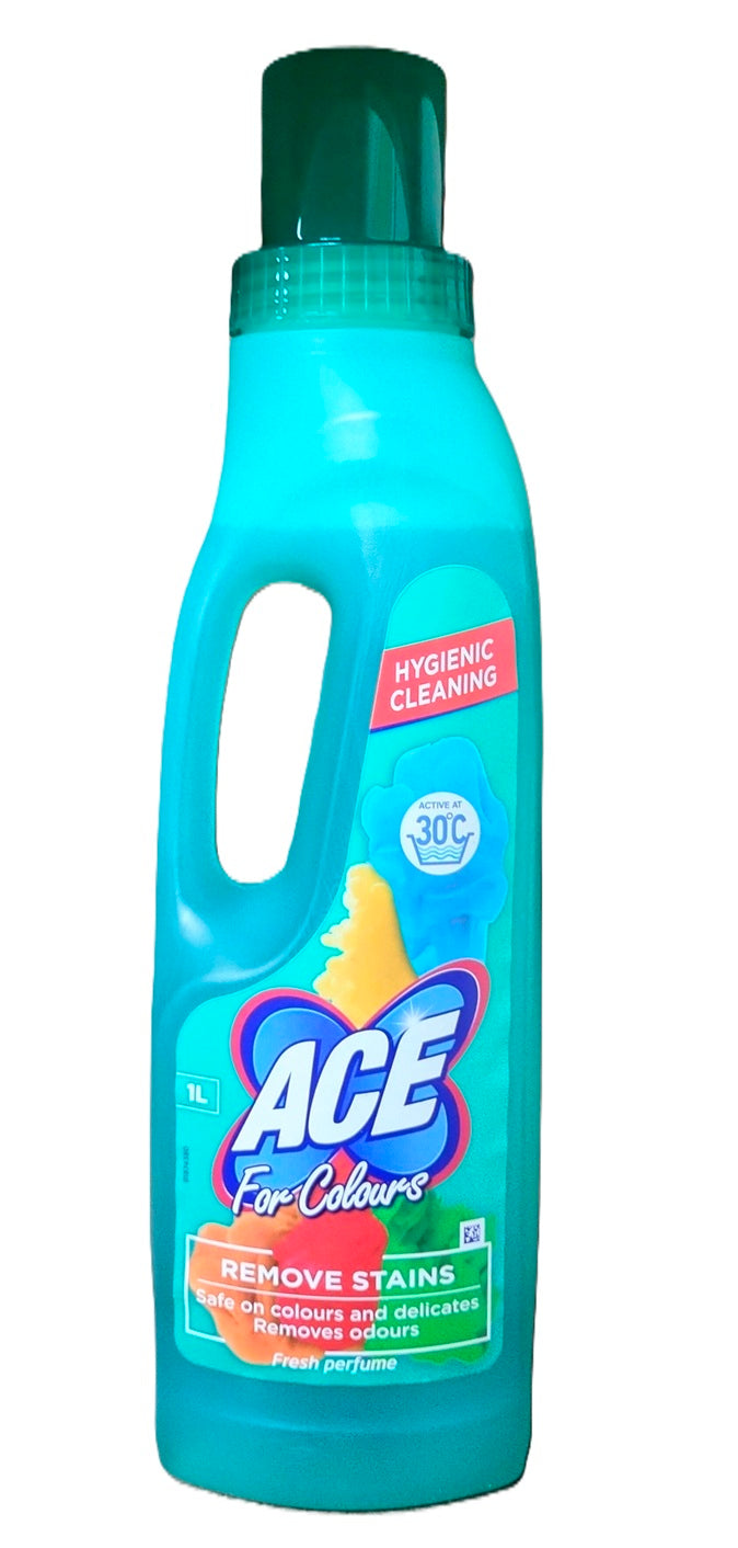ACE GENTLE LAUNDRY STAIN REMOVER BLEACH 1L. AB \\\KD28241
