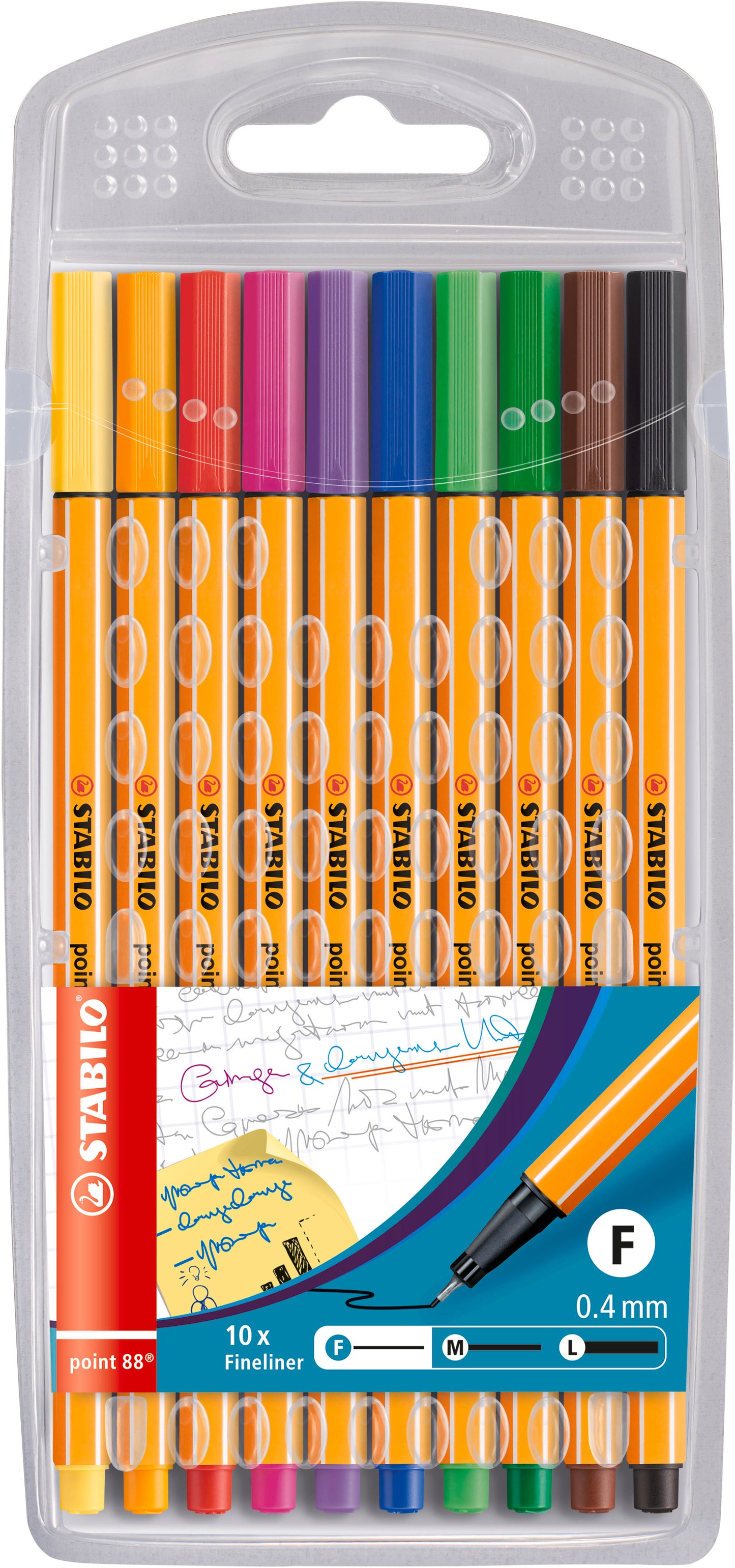 STABILO POINT 88 FINELINER PEN 10PK. 8810 \\\KD28277