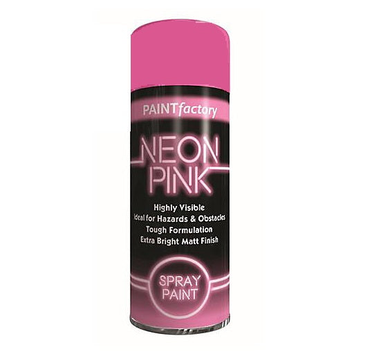 PAINT FACTORY NEON PINK PAINT SPRAY 200ML. 5390 \\\KD28294