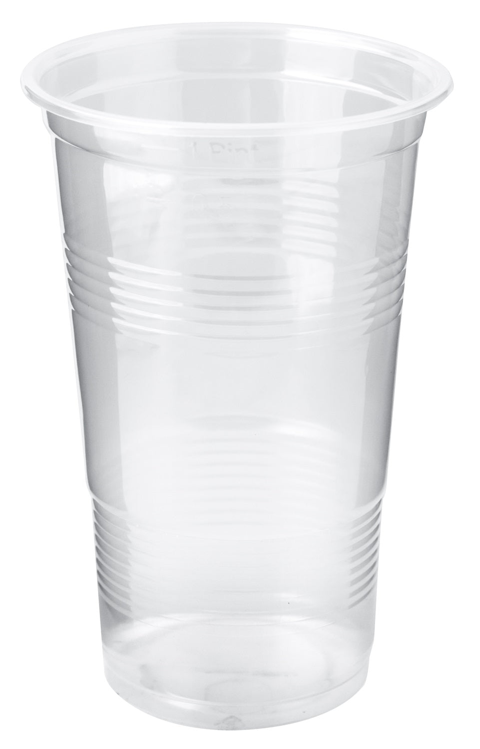 ALL SEASON 1 PINT CLEAR PLASTIC TUMBLERS 16/PK. 2062 \\\KD28306