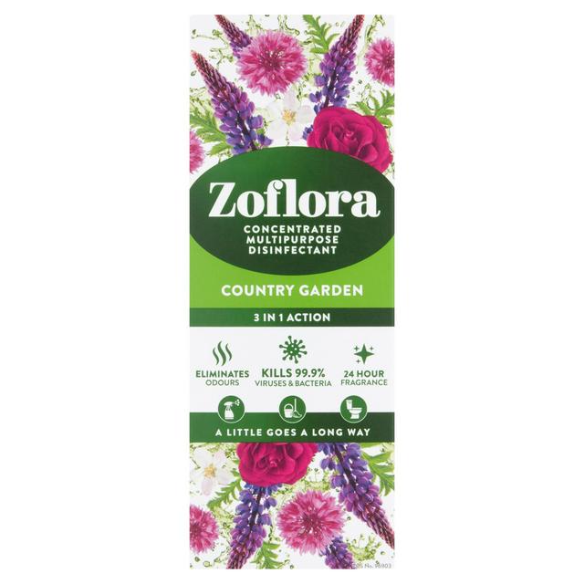 ZOFLORA CONCENTRATED DISINFECTANT COUNTRY GARDEN 120ML \\\KD28365