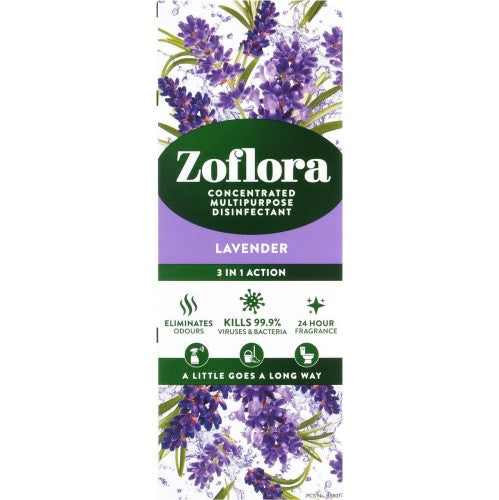 ZOFLORA CONCENTRATED DISINFECTANT LAVENDER 120ML \\\KD28367