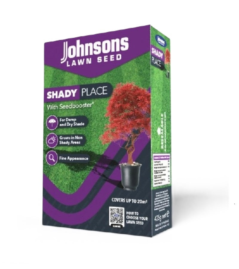 JOHNSONS SHADY PLACE LAWN SEED 425G. JSHADY425 \\\KD28418