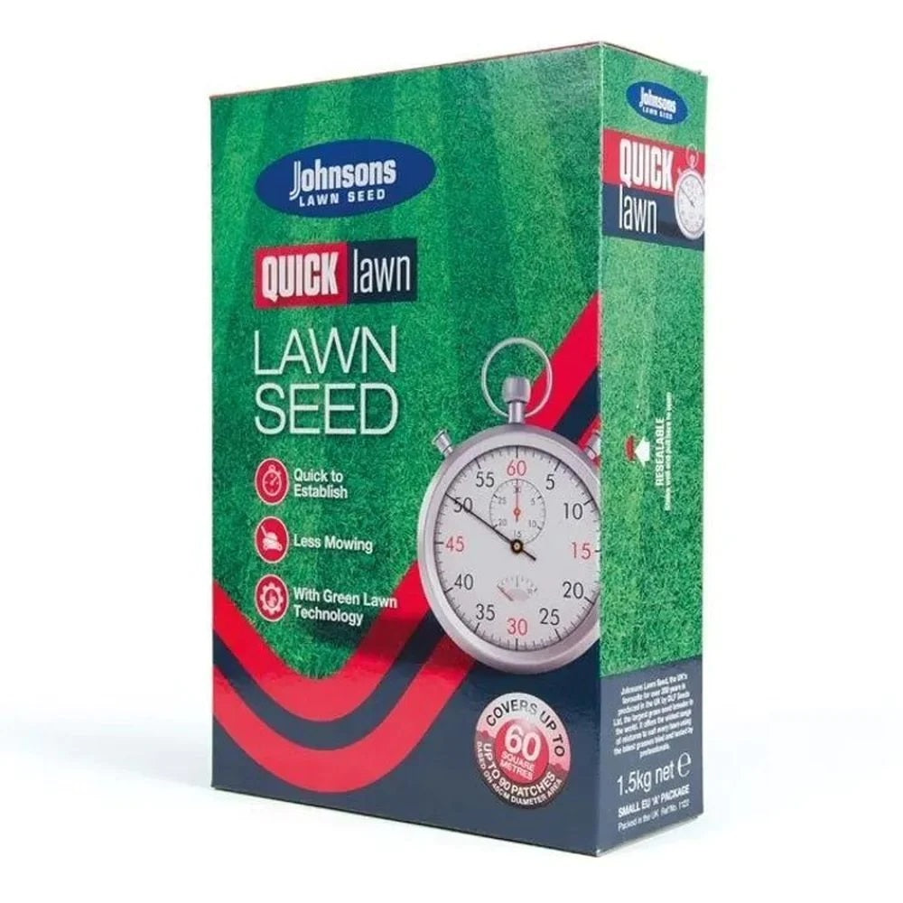 JOHNSONS QUICK LAWN GRASS SEED 425G. JQUICK425 \\\KD28421