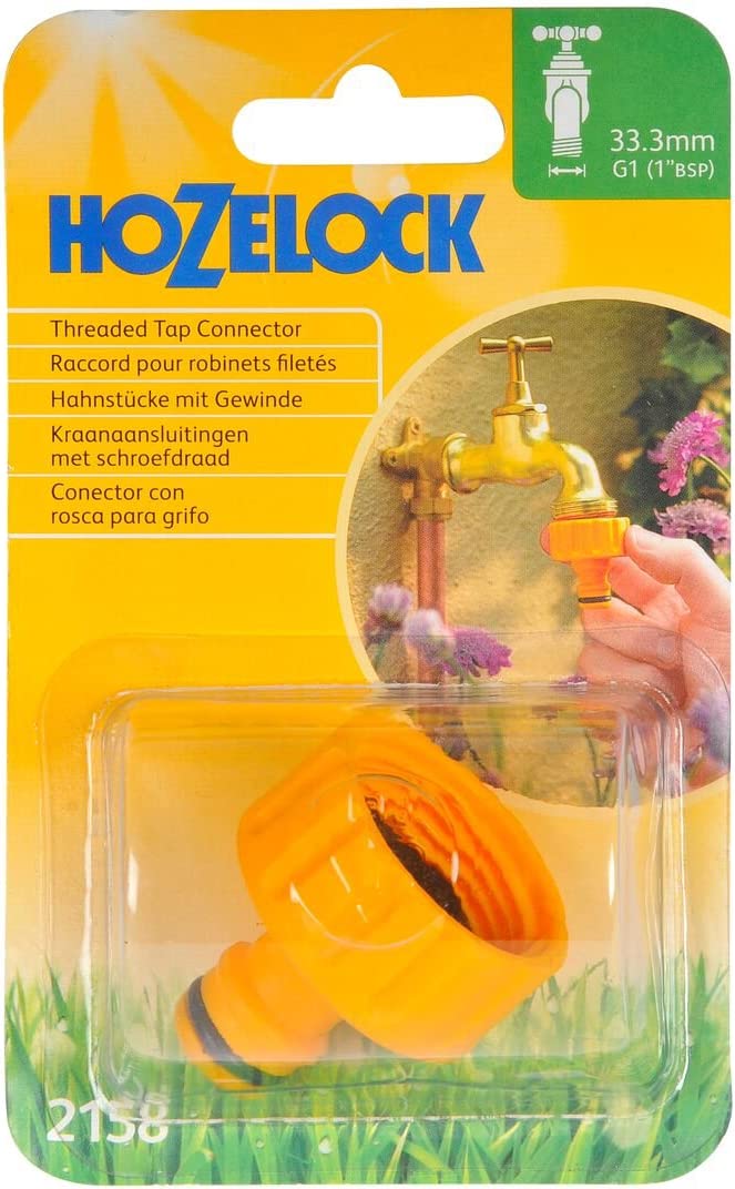 HOZELOCK THREADED TAP CONNECTOR 33.3MM. 2158P9000 \\\KD28466