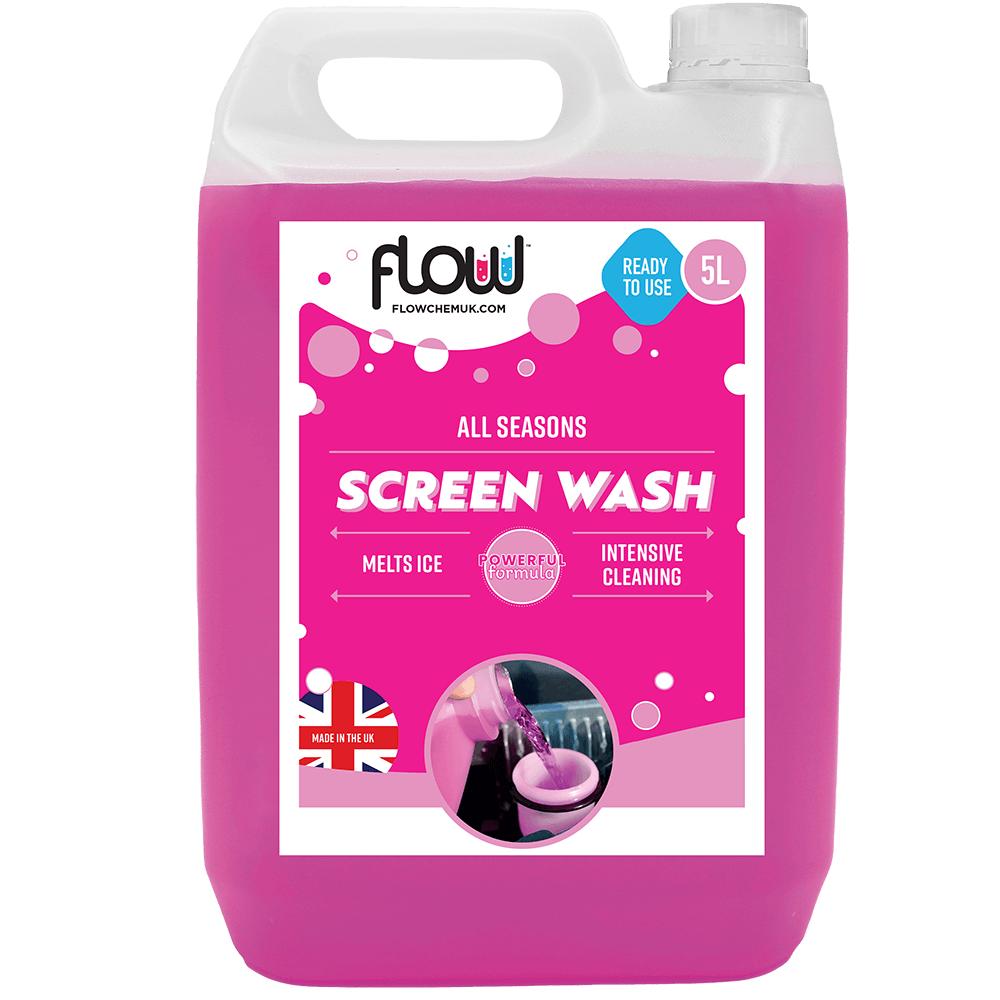 FLOW READY TO USE ALL SEASONS SCREEN WASH 5 LTR. RTUSW5L \\\KD28490