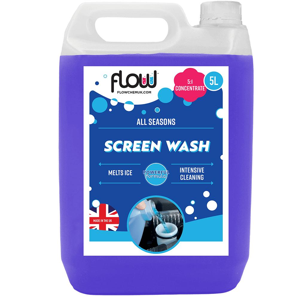 FLOW CONCENTRATE ALL SEASONS SCREEN WASH 5 LTR. CONSW5L \\\KD28491